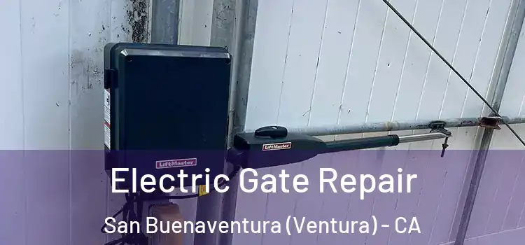  Electric Gate Repair San Buenaventura (Ventura) - CA